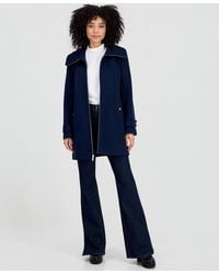 Michael Kors - Michael Collared Zip-front Coat - Lyst