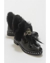 Prologue Shoes - Polina Fur Boot () - Lyst