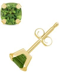 Macy's - Gemstone Stud Earrings - Lyst