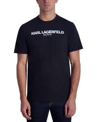 Karl Lagerfeld - Slim Fit Short-sleeve Logo T-shirt - Lyst