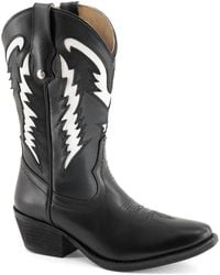 Forastero - Leather Boots Western Style - Lyst