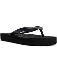 Roxy - Beach Up Slip-on Flat Sandals - Lyst