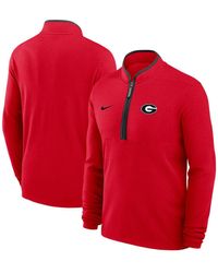 Nike - Ohio State Buckeyes Courtside Victory Dri-fit Half-zip Pullover Sweatshirt - Lyst