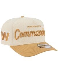 KTZ - Washington Commanders Herringbone 9fifty A-frame Snapback Hat - Lyst