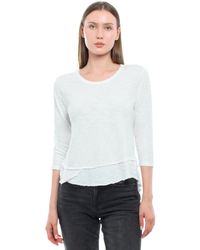 Wilt - Sleeve Mock Layer Tee - Lyst
