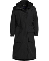 Lands' End - Tall Squall Waterproof Insulated Winter Stadium Maxi Coat - Lyst
