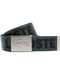 Lacoste - Jacquard Webbing Casual Belt - Lyst