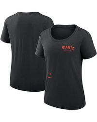 Nike - San Francisco Giants Authentic Collection Performance Scoop Neck T-shirt - Lyst