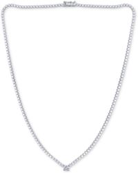 Macy's - Diamond 16-1/2" Tennis Necklace (2-1/2 Ct. T.w. - Lyst