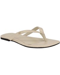 Calvin Klein - Stelea Flat Thong Sandals - Lyst