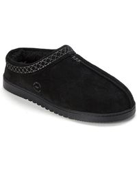 Dearfoams - Dean Genuine Suede Slip-on Clog Slipper - Lyst
