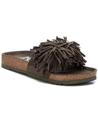 Xti - Suede Flat Sandals By - Lyst