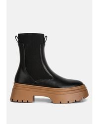 LONDON RAG - Ronin High Top Chunky Chelsea Boots - Lyst