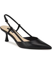 Nine West - Rhonda Kitten Heel Slingback Pumps - Lyst