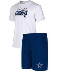 Concepts Sport Men's Royal, White Buffalo Bills Downfield T-shirt and  Shorts Sleep Set - Macy's