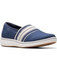 Clarks - Cloudsteppers Breeze Sky Mist Slip-on Shoes - Lyst