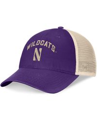 Top Of The World - Purple Northwestern Wildcats Heritage Waylon Trucker Adjustable Hat - Lyst