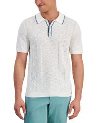 Club Room - Luxury Sweater Short-sleeve Polo Shirt - Lyst