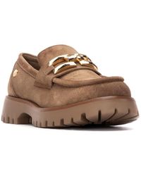 Xti - Suede Loafers By - Lyst