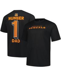 Fanatics - Cincinnati Bengals Big Tall Number One Dad T-shirt - Lyst