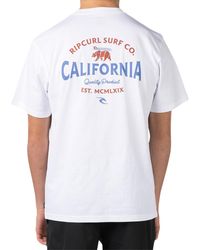 Rip Curl - Big Cali Bear Prem Short Sleeve T-shirt - Lyst