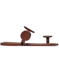 Bernardo - Bernardo New Moon Toe Ring Sandal - Lyst