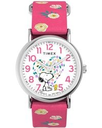 Timex - Quartz Analog Nylon Watch - Lyst