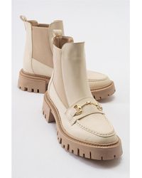 Prologue Shoes - Vesper Buckled Chelsea Boot () - Lyst
