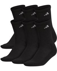 adidas - 6-pk. Athletic Cushioned Crew Socks - Lyst
