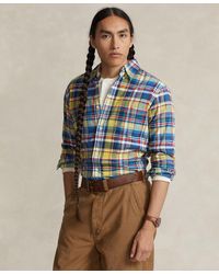 Polo Ralph Lauren - Classic-fit Plaid Oxford Shirt - Lyst