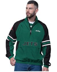 Starter - New York Jets Prospect Half-zip Pullover Hoodie - Lyst