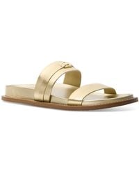 Michael Kors - Michael Mandy Flat Sandals - Lyst