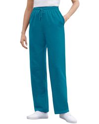 Woman Within - Within Tall Better-fleece Pull-on Drawstring Sweatpants - Lyst