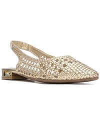 Xti - Slingback Braided Flats - Lyst