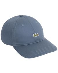 Lacoste - Adjustable Strap Twill Cap - Lyst