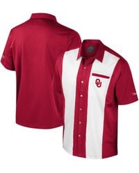 Colosseum Athletics - Oklahoma Sooners Strike Bowling Button-up Shirt - Lyst