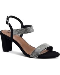 Style & Co. - Bonitaa Embellished Ankle-strap Slingback Dress Sandals - Lyst