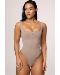 JLUXLABEL - Grounded Bodysuit - Lyst
