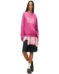 UGG - Logo Long Sleeve Sweatshirt - Lyst