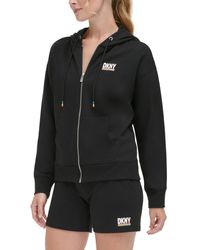 DKNY - Sport Rainbow Pride Zip Front Hooded Sweatshirt - Lyst