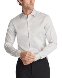 Calvin Klein - Regular-fit Stretch-cotton Dress Shirt - Lyst
