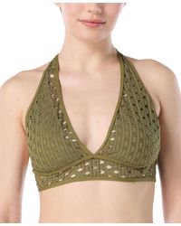 Carmen Marc Valvo - Crochet Bikini Top - Lyst
