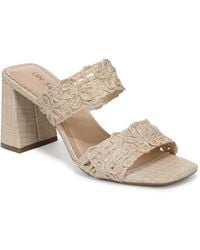 On 34th - Sashaa Square Toe Dress Sandals - Lyst