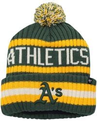 '47 - Oakland Athletics Bering Cuffed Knit Hat - Lyst