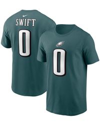 Nike - D'andre Swift Philadelphia Eagles Player Name And Number T-shirt - Lyst