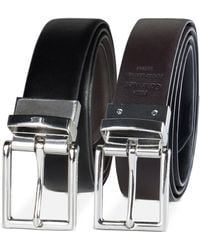 Calvin Klein - Reversible Leather Pant Belt - Lyst