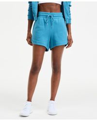 ID Ideology - Drawstring-waist Dolphin-hem Shorts - Lyst