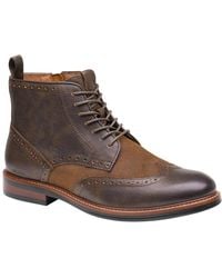 Johnston & Murphy - Xc Durham Wingtip Boots - Lyst