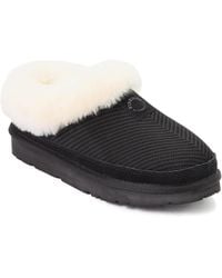 Dearfoams - Fireside By Adelaide Sport Knit Clog Water Repellent Slippers - Lyst