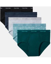Calvin Klein - 5-pack Cotton Classics Briefs Underwear - Lyst